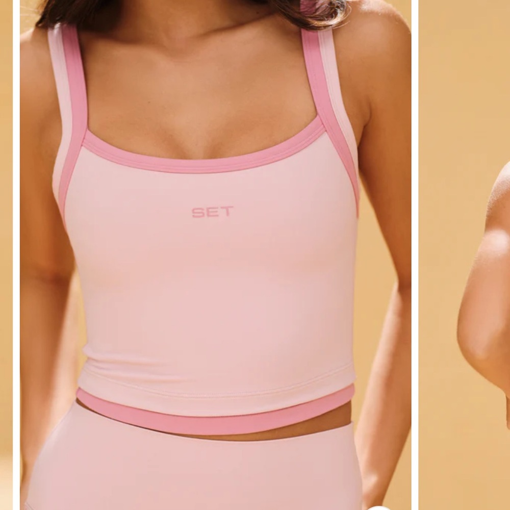 SET active new Pink Tank